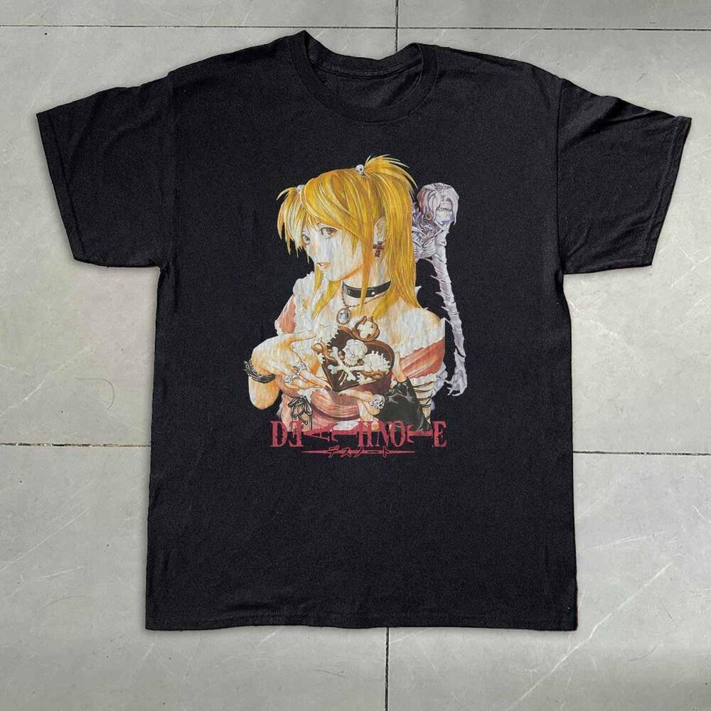 Style Misa Deathnote Black T Shirt